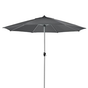 Středový slunečník s klikou Doppler ACTIVE KURBEL 380 cm, antracit DP444438840