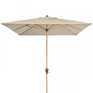 Slunečník s automatickým naklápěním s ULTRA UV ochranou Doppler ALU WOOD 210 x 140 cm, přírodní DP457317820