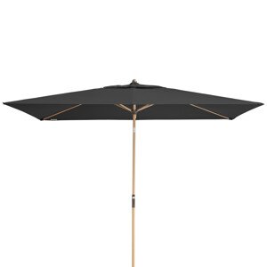 Slunečník s automatickým naklápěním s ULTRA UV ochranou Doppler ALU WOOD 210 x 140 cm, antracit DP457317840