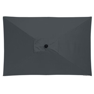 Slunečník s automatickým naklápěním klikou Doppler ACTIVE 210x140 cm, antracit DP457460840