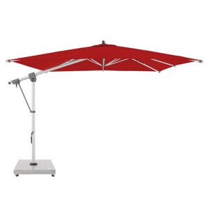 Zahradní výkyvný slunečník s boční tyčí Doppler EXPERT 3 x 3 m, červená DP465247T809