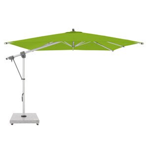 Zahradní výkyvný slunečník s boční tyčí Doppler EXPERT 3 x 3 m, zelená DP465247T841