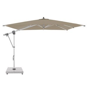 Zahradní výkyvný slunečník s boční tyčí Doppler EXPERT 3 x 3 m, béžová DP465247T847