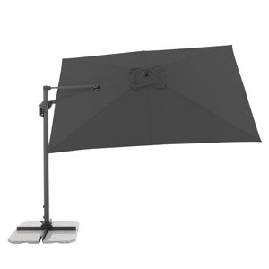 Moderní slunečník s boční nohou Doppler ACTIVE 310  x 210 cm, antracit DP474273840