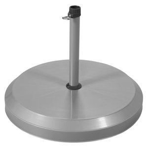 Betonový 20 kg stříbrný  Stojan na slunečník DP85899NS