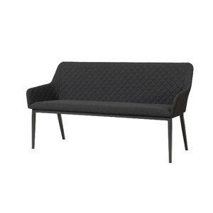 Zahradní pohovka PARIS LIKA-TEX antracit, luxusní, 3místná DPMG22-S1-312A