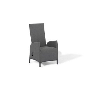 Zahradní křeslo PARIS LIKA-TEX šedé, luxusní, otočné DPMG22-S1-347S