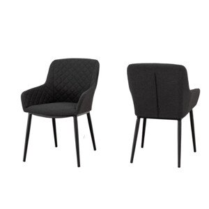 Zahradní křeslo PARIS LIKA-TEX antracit, luxusní, otočné DPMG22-S1-365A