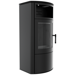 Krbová kamna KRATKI TITAN, černé vyložení THERMOTEC