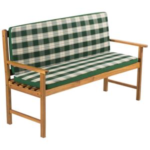 Potah na 2 místnou lavici - pruhovaný zelený FIELDMANN FDZN 9120 FD50002532