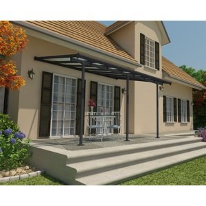 Hliníková pergola PALRAM Sierra 4200 antracit 3 x 4,25 GD702639