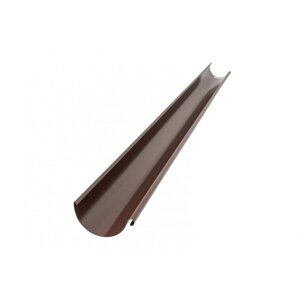 Gutta Barevný okapový žlab 125 mm - hnědá, 2 m