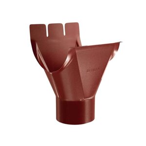 Gutta Barevný okapový kotlík 125 / 90 mm - červenohnědá