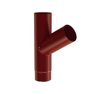 Gutta Barevné napojení svodu 90 mm - červenohnědá