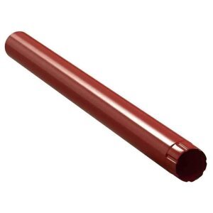 Gutta Barevné prodloužení okapového svodu 100 mm - červenohnědá, 1 m
