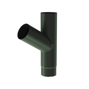 Gutta Barevné napojení svodu 90 mm - chromová zelená