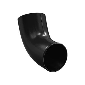 Gutta Barevné výtokové okapové koleno 90 mm - černá