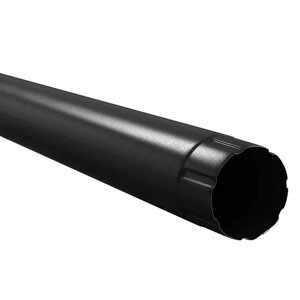 Gutta Barevný okapový svod 100 mm - černá, 3 m