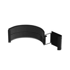 Gutta Barevná spojka okapového žlabu 150 mm - černá