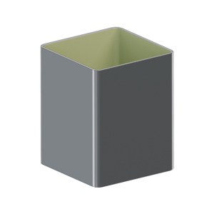 Gutta GuttaKROP svodová roura, 80 x 80 x 3000 mm