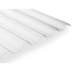 Polykarbonátová trapézová deska Guttagliss Makro ST 2,5 x 1,06 m čirá GU2803606