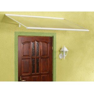 Vchodová stříška STANDARD 120 x 85 cm bílá / čirá GU4000202
