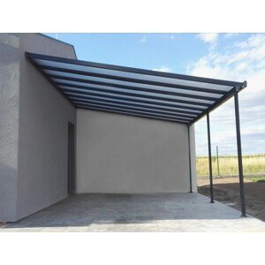 Hliníková pergola Terrassendach original 3,06 x 3,06 m - antracit GU4293153