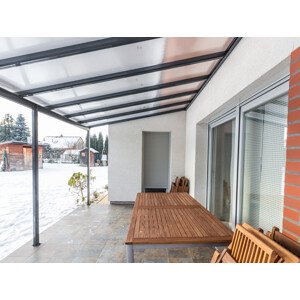 Hliníková pergola Terrassendach original 5,46 x 3,06 m - antracit GU4293159