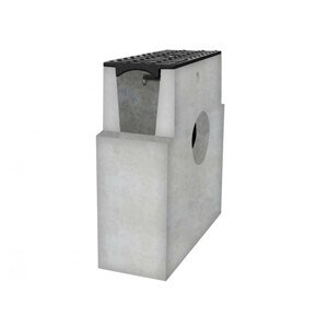 Gutta Betonová vpusť B125 s litinovou mříží, 500 x 200 x 500 mm