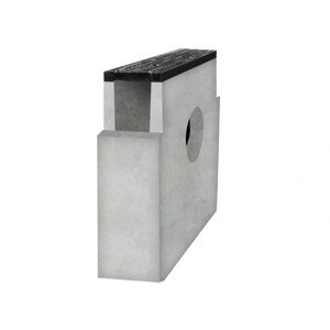 Gutta Betonová vpusť C250 s litinovou mříží, 333 x 145 x 450 mm