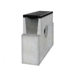 Gutta Betonová vpusť D400 pro štěrbinové žlaby, 500 x 200 x 500 mm