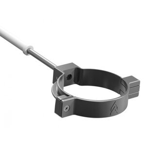 Plastová objímka okapového svodu Gutta Aqua 110 mm, antracit