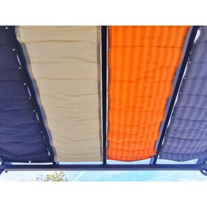 Stínění pro pergoly Terrassendach Premium Ladakh, 0,95 x 3,9 m GU4297626X