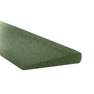Gumový obrubník nájezdový GUTTA 100 x 25 x 4 cm, zelená