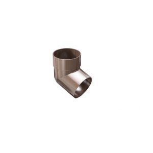 Plastové okapové koleno výtokové Gutta Aqua 110 mm, hnědá