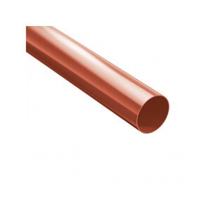 Plastový okapový svod Gutta Aqua 110 x 3000 mm, cihlově červená