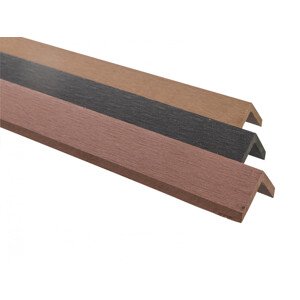 Ukončovací lišta WPC Guttadeck, 40 x 40 x 2900 mm, světle šedá GU4394346