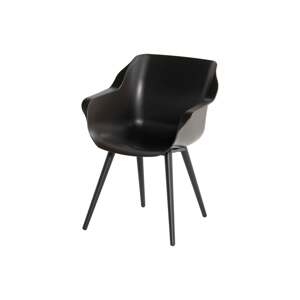 Jídelní židle Sophie Studio s ALU podnoží, plastová,mahagony seat HN21681889