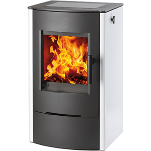 Haas+Sohn Krbová kamna Firepot, bílá
