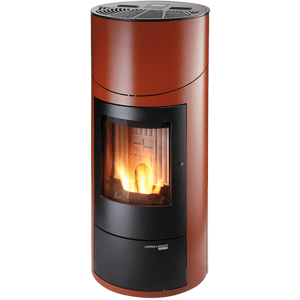 Haas+Sohn Peletová kamna HSP 7 II GRANDE RLU DE LUXE, měděná hnědá vč. WLAN