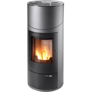 Haas+Sohn Peletová kamna HSP 7 II GRANDE RLU DE LUXE, šedá vč. WLAN