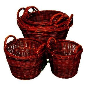 Koš proutěný 60cm, neloupané proutí MA331010