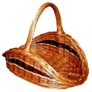 Koš krbový FRANCOUZ 55x40x40cm lakovaný MA331030