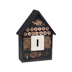 Hotel hmyzí 30x22x9cm dřevěný ČER MA386505