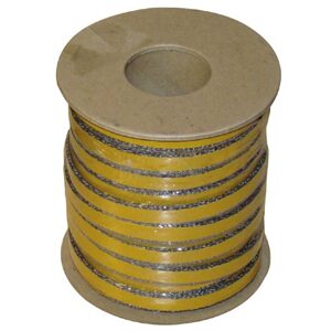 Šňůra izolační 10 x 4 mm (500°C) lepicí (25m) MA535091