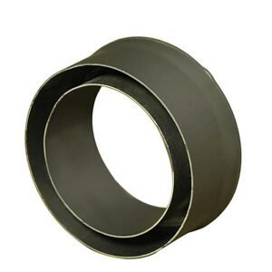 Redukce do komína 120/130 mm (d.80 mm), silnostěnné 1,5 mm, černá MA654621