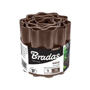 Lem trávníku BRADAS 25 cm x 9 m, hnědá MA715902
