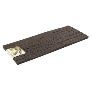Zahradní nášlap RAILROAD TIE, hnědý, gumový MHEU5000077