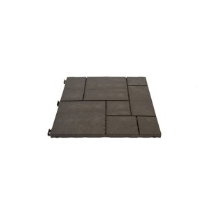 Gumová dlaždice STONE MOSAIC 30 x 30 cm, hnědá MHEU5100183