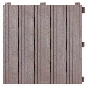 Multy Home Gumová dlaždice COSMOPOLITAN 30 x 30 cm, hnědá dub